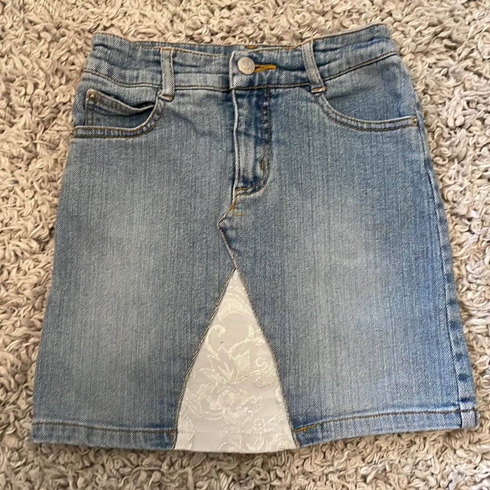 Vintage Mary-Kate and Ashley Denim Skirt, Size 7